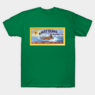 Jaws — Amity Billboard (without graffiti) T-Shirt